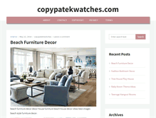 Tablet Screenshot of copypatekwatches.com